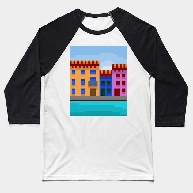 Venice Baseball T-Shirt by brick86